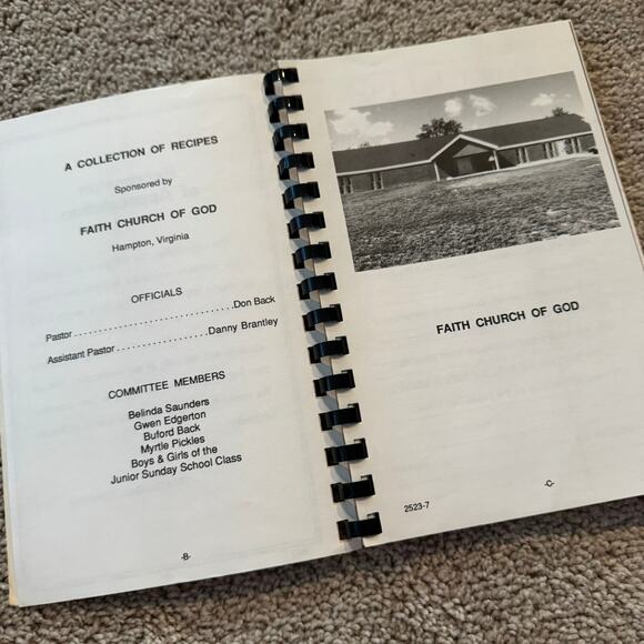 Butter 'n Love Recipes Cookbook The Faith Church of God Hampton Virginia - Picture 2 of 6